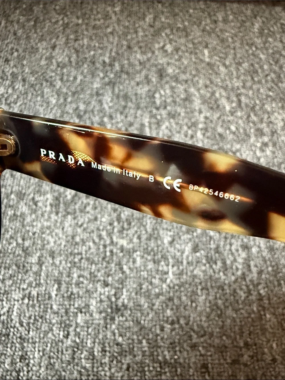 PRADA Sunglasses Tortoise Shell SPR 170 - 54-22-140 Made in Italy - Picture 10 of 12